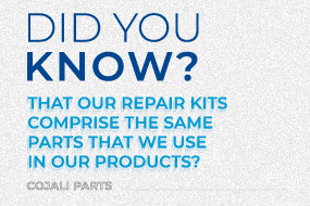 Did you know that our repair kits comprise the same parts that we use in our products?