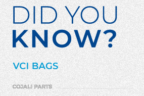 ¿Sabías que en Cojali Parts utilizamos bolsas VCI para proteger el eje de tu embrague?