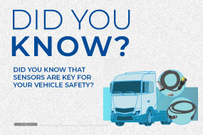 SAVIEZ-VOUS QUE LES CAPTEURS SONT ESSENTIELS POUR LA SÉCURITÉ DE VOTRE VÉHICULE ?