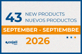 New Cojali Parts Products September 2026
